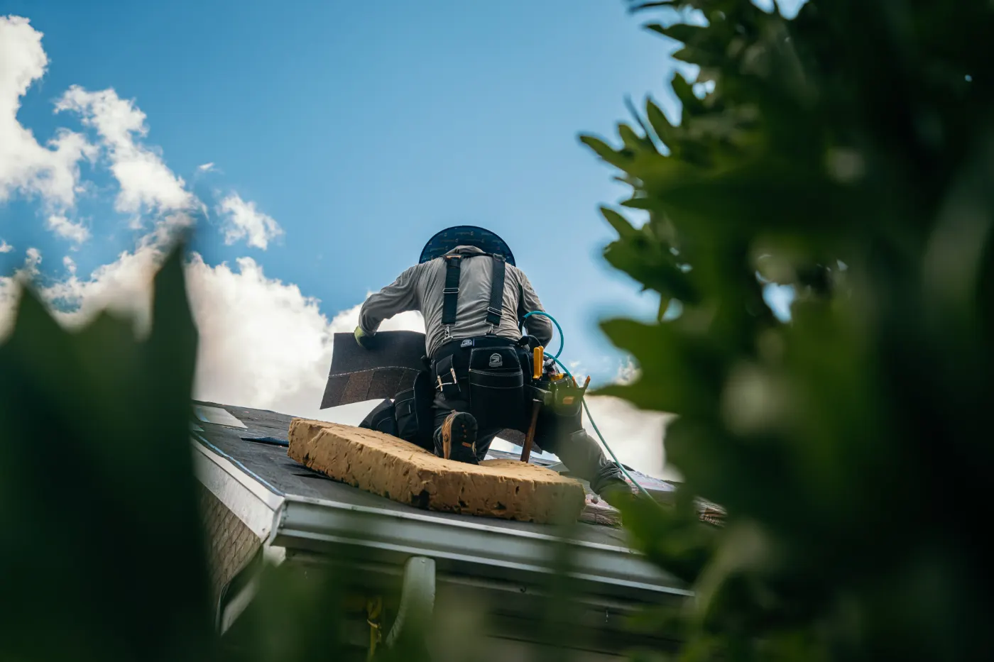 Commercial roof inspection documented in Bridgewater Club